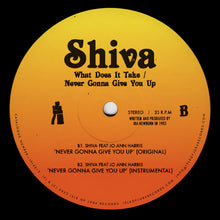 Load image into Gallery viewer, Shiva - What Does It Take / Never Gonna Give You Up