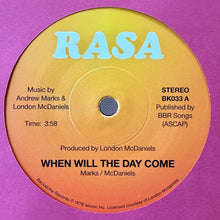 Load image into Gallery viewer, Rasa - When Will The Day Come / Questions In My Mind