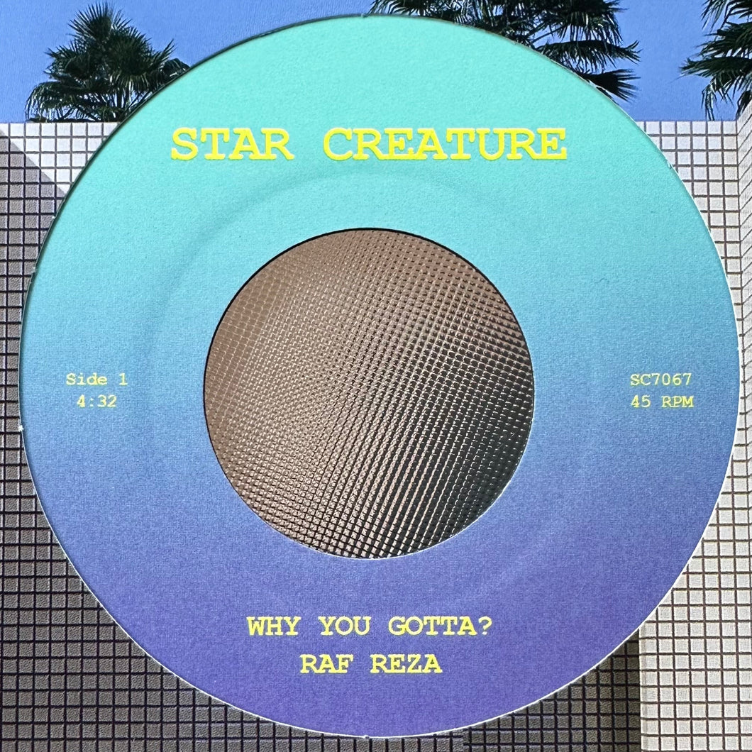 Raf Reza - Why You Gotta? / Pineapple Island