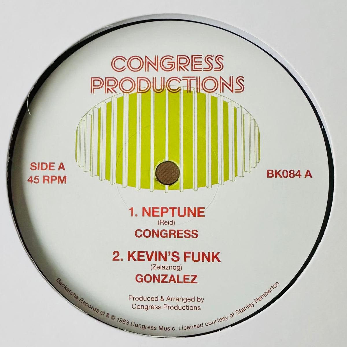 Various ‎– Congress Productions EP – Salt Box Records
