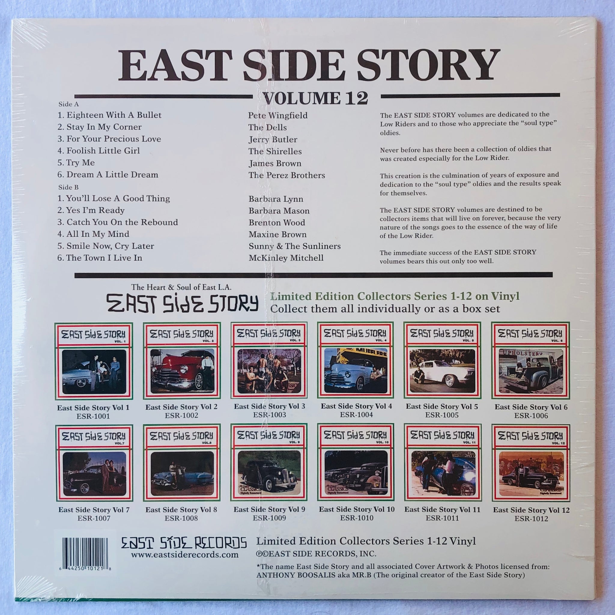 Various ‎– East Side Story Vol. 12 – Salt Box Records